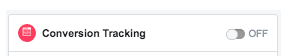Turning on conversion tracking for your Facebook sponsored post 