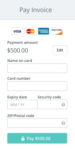Wave Payment Screen