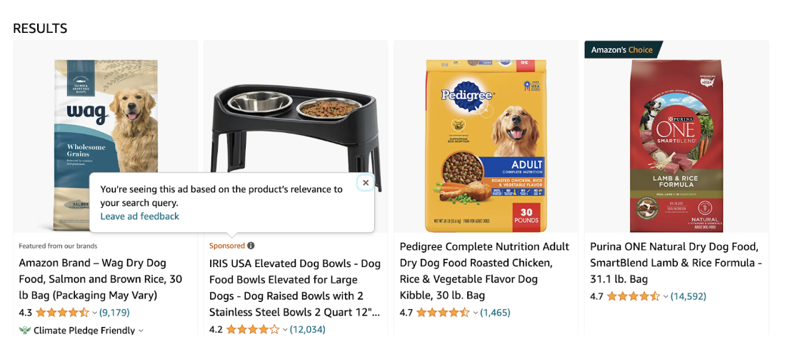 sponsored-listing-dog-food